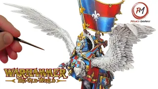 Old World in a New Style | Painting a Bretonnian Standard Bearer on Royal Pegasus | Warhammer