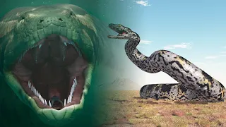 5 TERRIFYING PREHISTORIC SNAKES 🐍