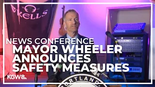 Wheeler announces Old Town safety measures