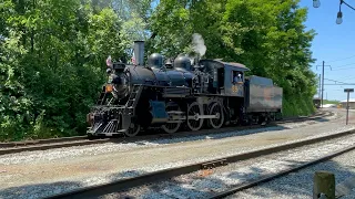 Strasburg Railroad 89, Amtrak Keystones, And Amtrak Pennsylvanians