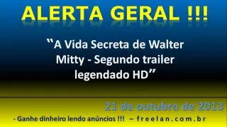 A Vida Secreta de Walter Mitty   Segundo trailer legendado HD