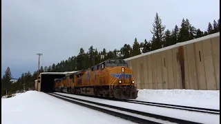 4K: Trains in Northern California Vol. 3: Donner Pass & UP Roseville Subdivision (Roseville-Truckee)