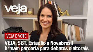 VEJA, SBT, Estadão e Novabrasil firmam parceria para debates eleitorais