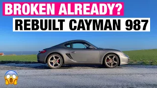 MY REBUILT PORSCHE CAYMAN 987 HAS A PROBLEM ALREADY | Bore Score Rebuild | Cayman 987.1 Owner