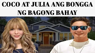 COCO AT JULIA, ANG BONGGA NG BAGONG BAHAY #cocojuls #cocomartin #juliamontes