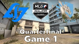 [Full Match] Counter Logic Gaming vs Liquid MLG Columbus 2016 Quarterfinal Game 1 - CS-GO Channel