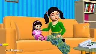 Miss Molly had a dolly - 3D Animation Nursery rhyme for children  ( Miss polly had a dolly)