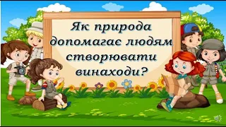 Як природа допомагає створювати винаходи?