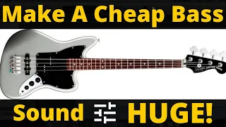 How To Make A Cheap Bass Sound HUGE - RecordingRevolution.com