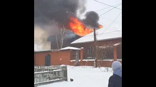 Пожар на Бехтерева в Челябинске | 74.RU