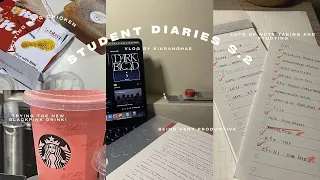 student diaries s2📚: study vlog, a VERY PRODUCTIVE week, note taking, pulling an all-nighter, etc!