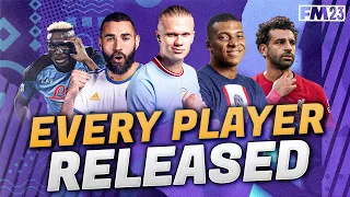 I Released EVERY PLAYER In FM23!!