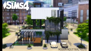 THE SIMS 4 / Modern Industrial House / NO CC / Stop motion
