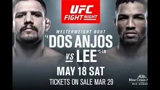 Рафаэль Дос Аньос против Кевина Ли Еженедельник UFC #15