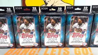 2024 Topps Series 1 Hanger Box Rip - Big Rookie Parallels!!!