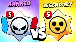 RANKED vs LEGENDARY Starr Drops🤩