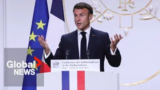 Niger coup: French ambassador will stay despite expulsion order, Macron says