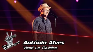 António Alves  - "Vesti La Giubba" | Prova Cega | The Voice Portugal