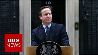 EU referendum: "The choice is in your hands" David Cameron  - BBC News