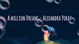 A Million dreams by Alexandra Porat. lirik dan terjemahan bahasa Indonesia.