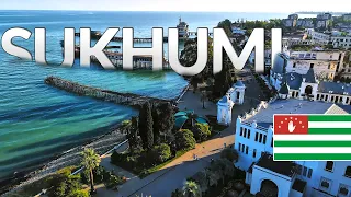 Exploring the Hidden Gem of Abkhazia: Sukhumi City Tour - 4K
