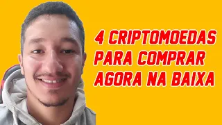 4 CRIPTOMOEDAS PARA COMPRAR NA BAIXA DE MAIO 2021