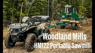Woodland Mills HM122 Portable Sawmill Assembly   4K