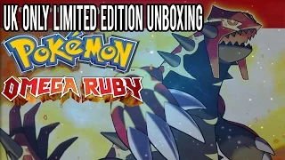 Pokémon Omega Ruby 'UK ONLY LIMITED EDITION' Unboxing!