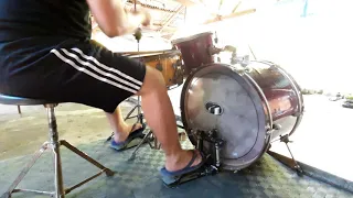 heel toe 240 bpm practice using the cheapest pedal in the market (no trigger)