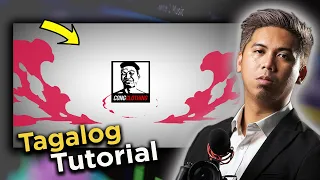 How To Edit CONG TV VLOG INTRO - Tagalog Editing Tutorial