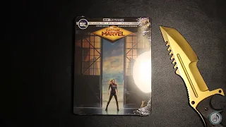 Captain Marvel 4K Best Buy Exclusive SteelBook Unboxing