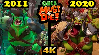 Evolution of Orcs Must Die! ⚔ (2011-2020)