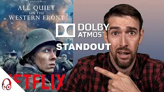 AUDIO EXCELLENCE! | All Quiet on the Western Front | Netflix | Dolby Atmos