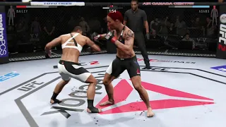 EA Sports UFC 2- girls KO!!!