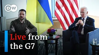 Live: Biden, Zelenskyy speak at the G7 | DW News