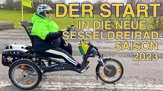 Der Start in die neue Sesseldreirad-Saison 2023 [4K/UHD]