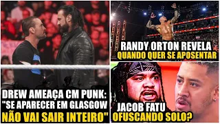 AMEAÇOU!!! DREW MCINTYRE AMEAÇA CM PUNK, RANDY ORTON E MATT HARDY FALAM SOBRE APOSENTADORIA