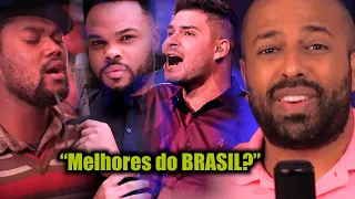 TOP 5 CANTORES BRASILEIROS MELISMEIROS | Análise Vocal [REACT]