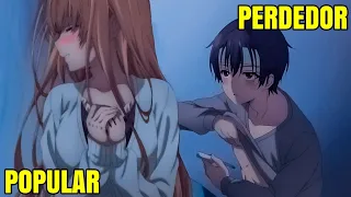 ⚫ EL CHICO SOLITARIO ENAMORO a LA MAS LINDA DE TODA LA ESCUELA ◾Otonari no Tenshi sama Anime Resumen