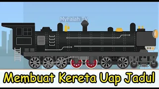 Membuat Kereta Api Uap Jadul