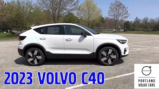2023 Volvo C40 Recharge Twin Ultimate / Volvo’s First Electric Only SUV