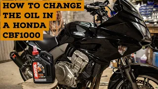 How to Change Oil on a CBF1000