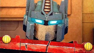 OPTIMUS PRIME se sacrifica pelo CUBO LENDÁRIO de CYBERTRON para destruir uma horda de ZUMBIS ROBÔS