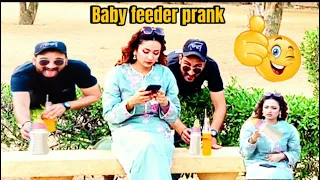 | Baby Feeder Prank | Public Funny Reactions | Full Masti Tv | 2024 | Must Watch |