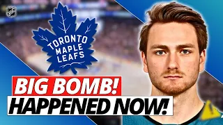 WOW! NOBODY WAS EXPECTING THIS! JUST HAPPENED! TORONTO MAPLE LEAFS NEWS! NHL NEWS!