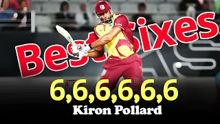 Kieron Pollard HITS Best Sixes Ever | West Indies Cricket | T20 Match | Historical Batting Innings