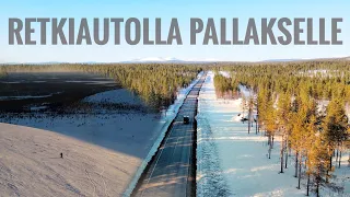 Retkiautolla Lappiin | Vapaalaskua Pallaksella