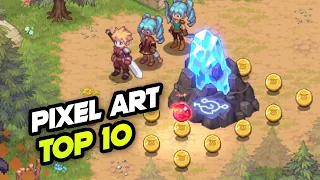 Top 10 Best Pixel Art RPG Games for Android (OFFline/Online)