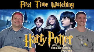 My Friends FIRST TIME WATCHING Harry Potter and the Sorcerer's Stone (2001) | REACTION!