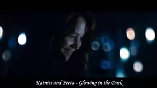 Katniss and Peeta - Glowing in the Dark